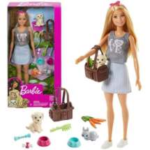 Кукла Mattel Barbie с питомцем и аксессуарами