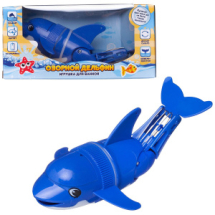 Игрушка для ванной Abtoys Веселое купание Озорной дельфин синий