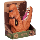 Игрушка на руку Junfa Хищник (голова динозавра) оранжевая