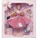 Кукла Junfa Atinil (Атинил) Мой розовый мир с черным клатчем, 28см
