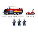 Конструктор Sluban серия Пожарный Пожарная машина 381 деталь