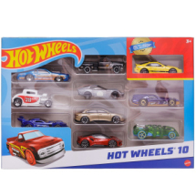 Набор машинок Mattel Hot Wheels Подарочный 10 машинок №76