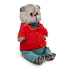 Мягкая игрушка BUDI BASA Кот Басик в костюме с вельветовым пиджаком 19 см