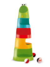 Развивающая игрушка Жирафики Пирамидка 53 см 3 шарика, один со светом