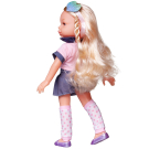 Кукла ABtoys Времена года 32 см в розовой кофте и джинсовой короткой юбке