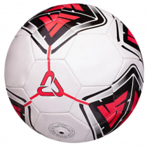 Мяч футбольный Junfa 23см белый
