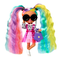Кукла Mattel Barbie Мини-кукла Экстра Модница с радужными волосами