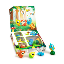 Развивающая игрушка Lalaboom Подарочный набор с бусинами-животными, 25 предметов