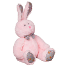 Мягкая игрушка Abtoys Кролик, розовый, 23см.