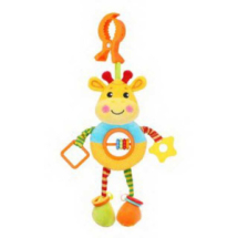Развивающая игрушка Жирафики Подвеска с погремушками, пищалкой и шуршалкой большая "Жирафик"