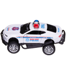 Машинка Junfa Полицейский джип 1:32 металлический с открывающимися дверцами инерционный