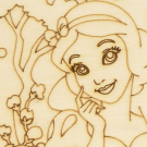 Набор для творчества LORI Роспись по дереву Игрушка-сувенир Disney Белоснежка
