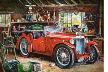 Пазл CastorLand Старинный гараж, 1000 деталей