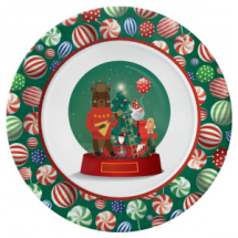Набор бумажных тарелок ND Play Рождественская сказка 6 шт d=230 мм