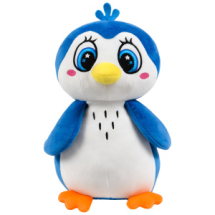 Мягкая игрушка СмолТойс Пингвиненок Лорик синий 30 см