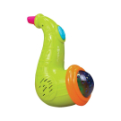 Развивающая игрушка Азбукварик Саксофончик, со световыми и звуковыми эффектами, цвет зеленый