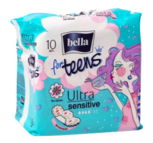 Прокладки Bella for teens Ultra sensitive супертонкие 10шт