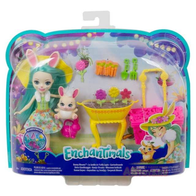 Игровой набор Mattel Enchantimals "Бри Кроля в саду" 2 вида