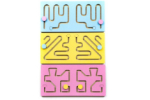 Развивающая игрушка Мастер Игрушек Лабиринт Полушарные доски Голубая, розовая, желтая, набор 3 штуки