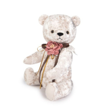 Мягкая игрушка BUDI BASA Медведь БернАрт, белый, игрушка мягконабивная