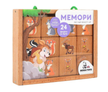 Настольная игра MEGA Toys «Мемори» Лесные животные
