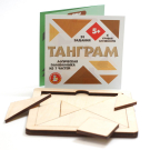Игра головоломка деревянная Танграм (малая)