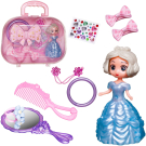 Игровой набор Junfa Сумочка с куколкой-принцессой и украшениями, в ассортименте