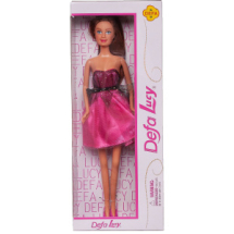 Кукла Defa Lucy Яркий образ в розовом платье 29 см