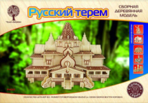 Сборная деревянная модель Чудо-Дерево Русский терем"