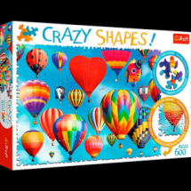 Пазл Trefl Цветные воздушные шары, Crazy Shapes 600 деталей