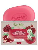 Мыло натуральное BioMio BIO-SOAP ГРАНАТ и БАЗИЛИК 90 г