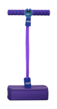 Тренажер для прыжков Moby Kids MobyJumper со счетчиком, светом и звуком, фиолетовый