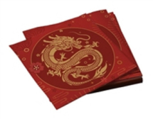 Салфетки бумажные ND Play трехслойные Золотой дракон 33*33 см 20 шт