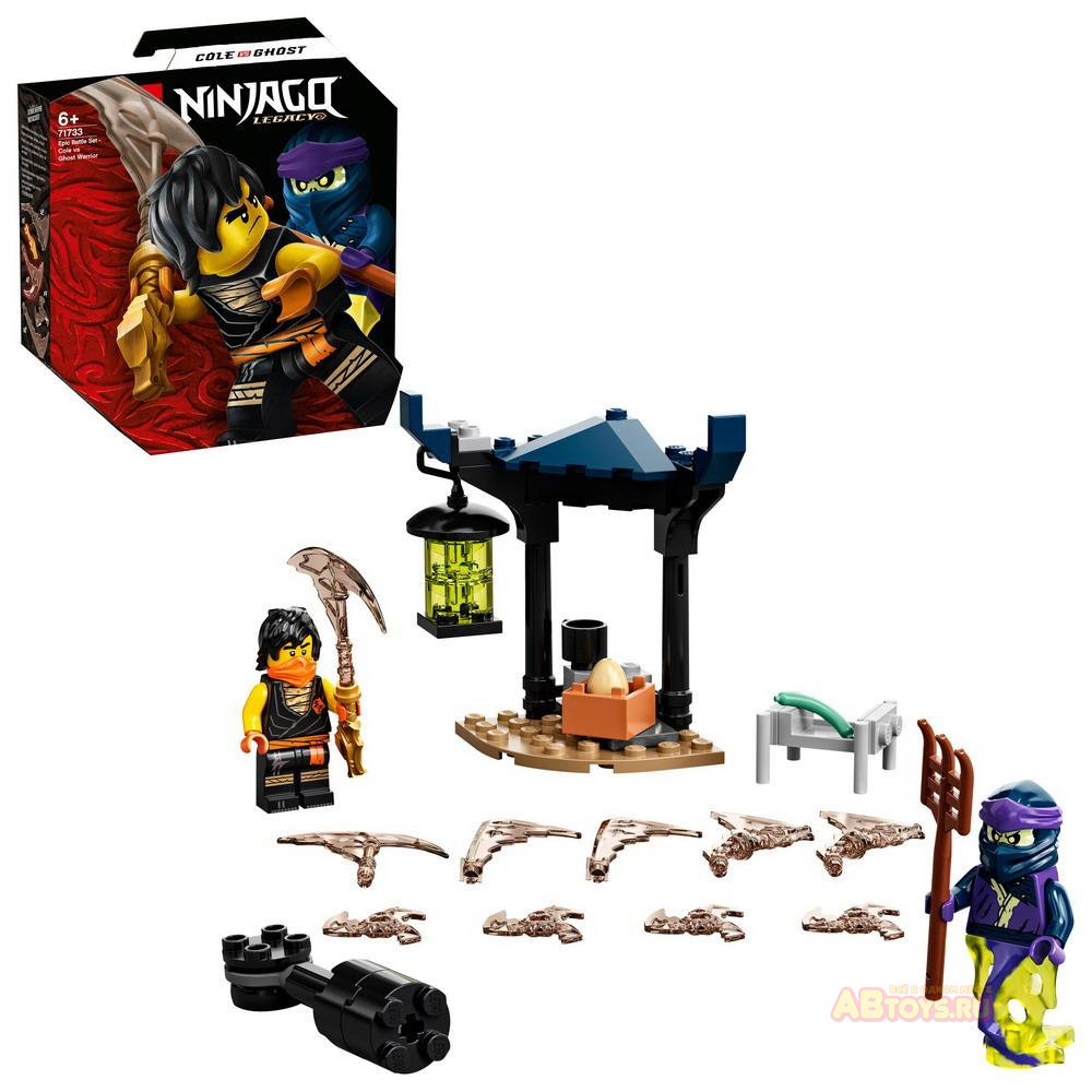 Детская игрушка: Конструктор LEGO Ninjago Легендарные битвы: Коул против  Призрачного воина ▻ купить в Ростове на Дону