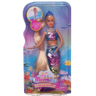 Кукла Defa Lucy Морская принцесса-русалочка в блестящем радужном наряде 29 см