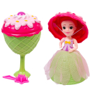 Кукла-мороженка в шляпке, 12 видов в ассортименте, расчесочка в наборе, 12 шт в дисплее (цена за 1 шт)