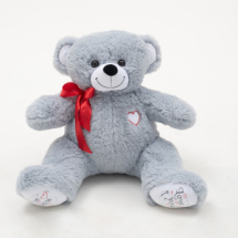 Мягкая игрушка Fixsitoysi Медведь Билли 190 см серый
