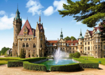 Пазл Castorland 1500 деталей Замок Польша, средний размер элементов 1,6×1,4 см