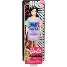 Кукла Mattel Barbie из серии Игра с модой Брюнетка в спортивном платье