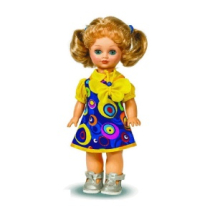 Кукла Лена 9 со звуковым устройством 35,5 см