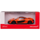 Машина металлическая 1:43 scale McLaren P1, цвет оранжевый
