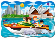 Пазл MAXI Castorland Premium 20 деталей Яхта в Сиднее