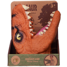 Игрушка на руку Junfa Хищник (голова динозавра) оранжевая