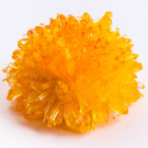 Набор для творчества LORI Алхимик Выращивание кристаллов. Кристаллический ёжик "Оранжевый кристалл"