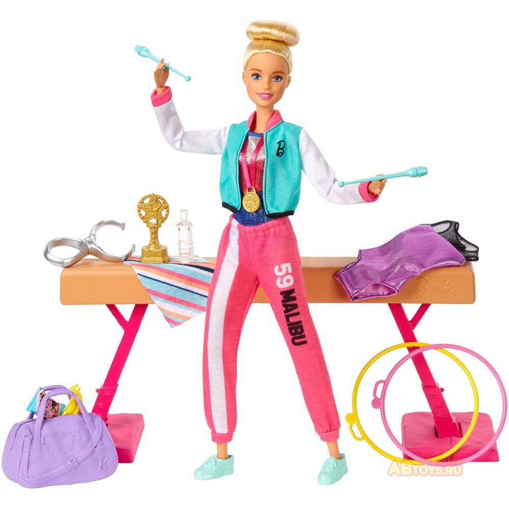 Игровой набор Mattel Barbie Гимнастка