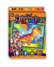 Набор для творчества Лапландия Фреска песочная "Динозавр+Сова"