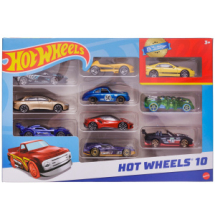 Набор машинок Mattel Hot Wheels Подарочный 10 машинок №84