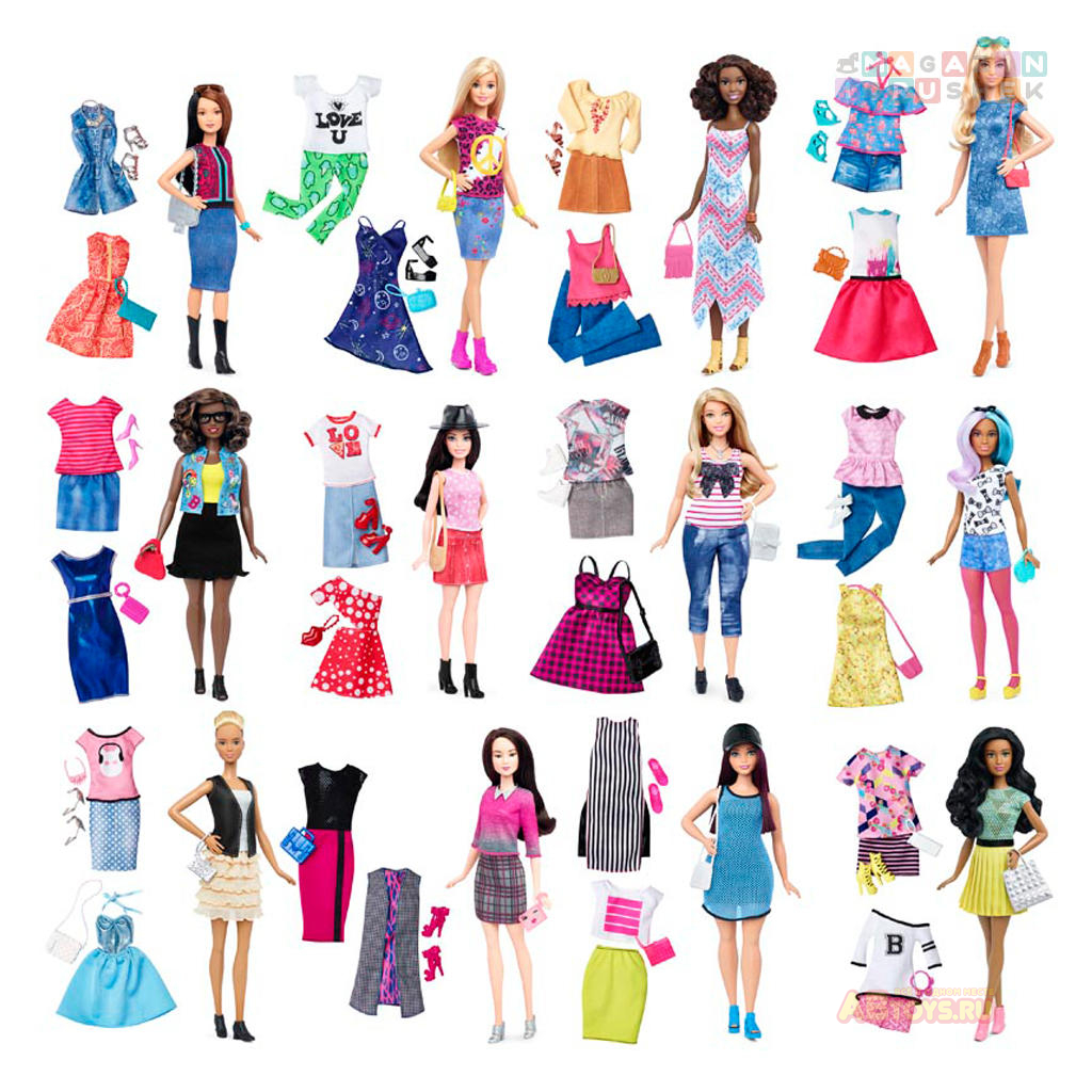 Игровой набор Mattel Barbie Набор Игра с модой