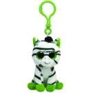 Мягкая игрушка TY Beanie Boo's Брелок Зебра Zig-zag 12,7см