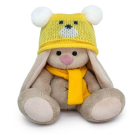 Мягкая игрушка BUDI BASA Зайка Ми в шапке Медвежонок малыш 15 см